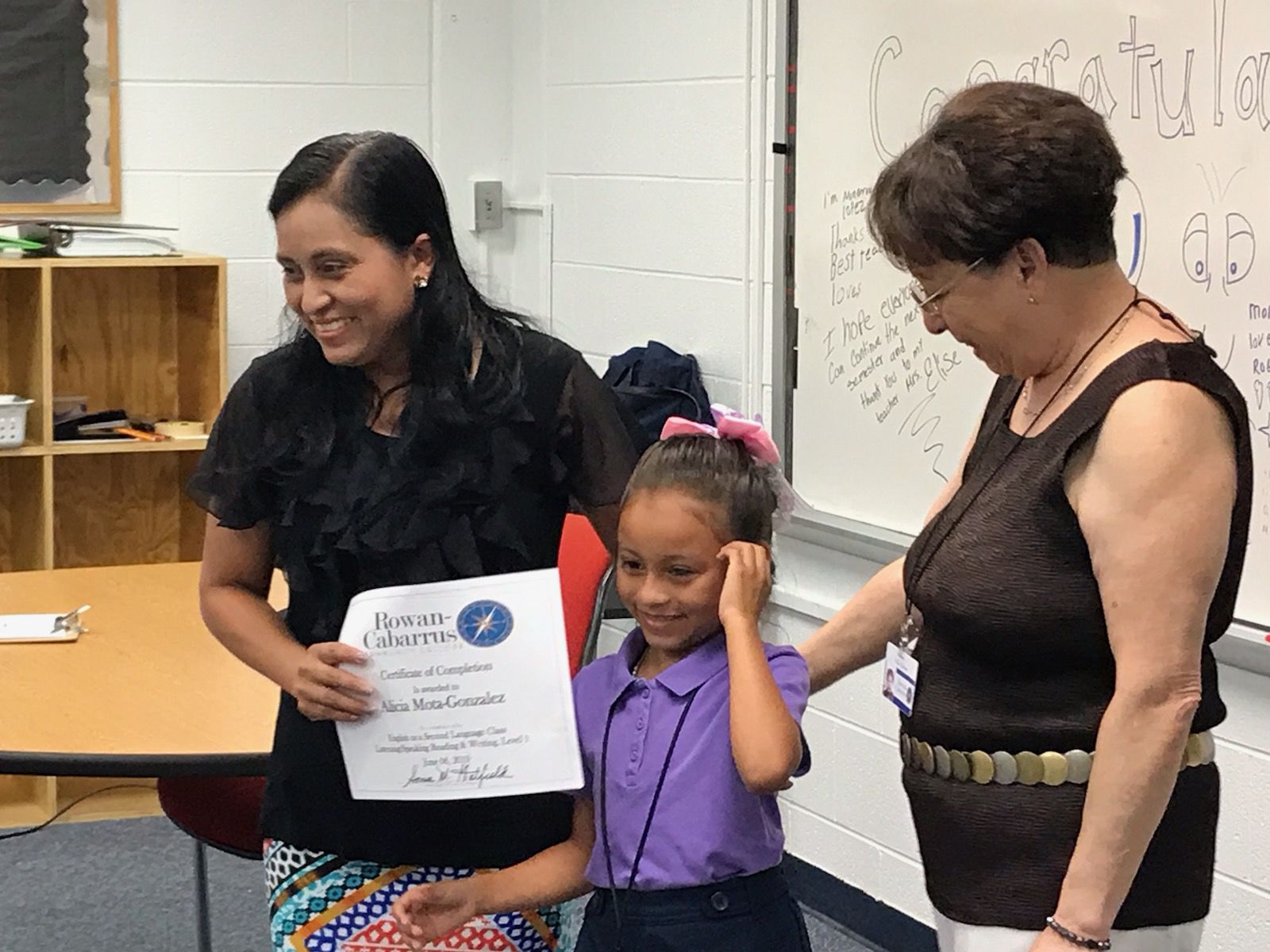 Fred L. Wilson parent graduation